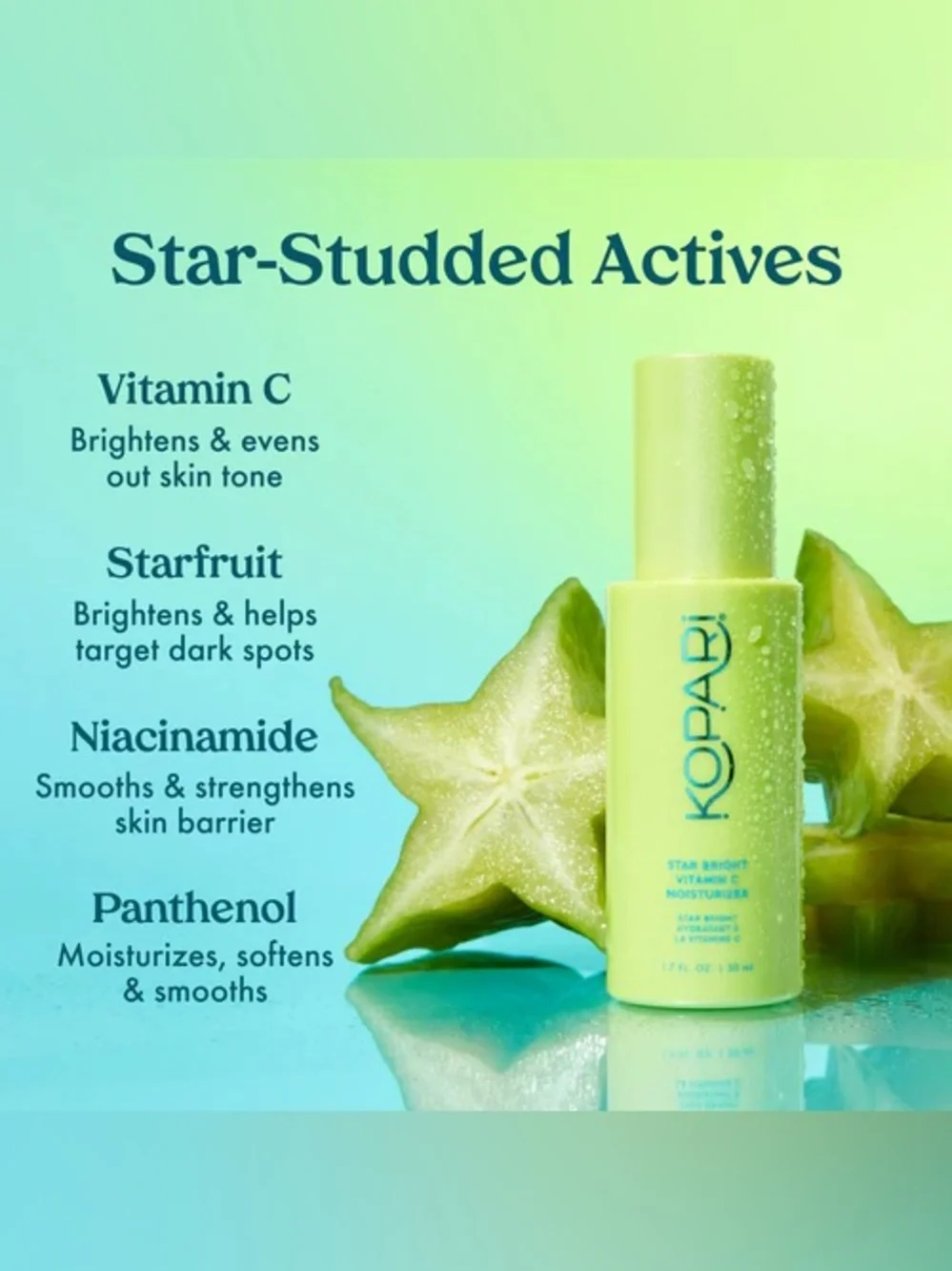 NEW✅ Kopari Star Bright Vitamin C Moisturizer Glow Cream • New in Box